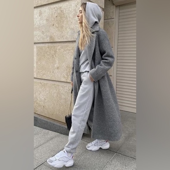 KANGOL grey hoodie size S - Picture 5 of 11